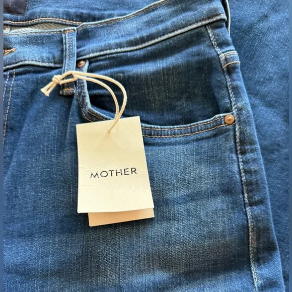 NWT MOTHER “The Dodger” Ankle Jeans On Your Left - Picture 7 of 14
